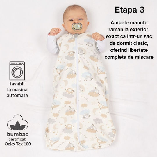 Kidizi De primăvară Sac de dormit 1 tog Pastel