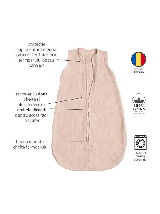 Kidizi Vara Sac de dormit 0.3 tog Natural