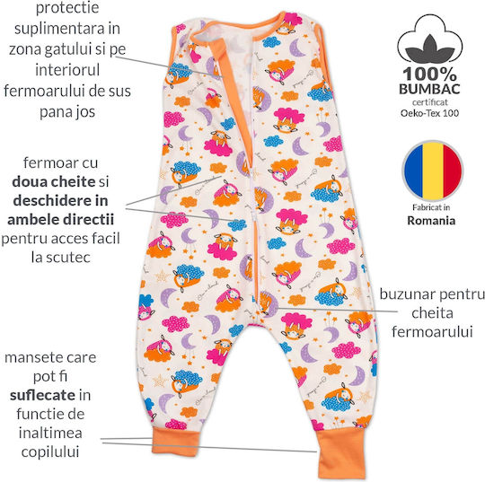 Kidizi Vara Sac de dormit 0.5 tog Albastru