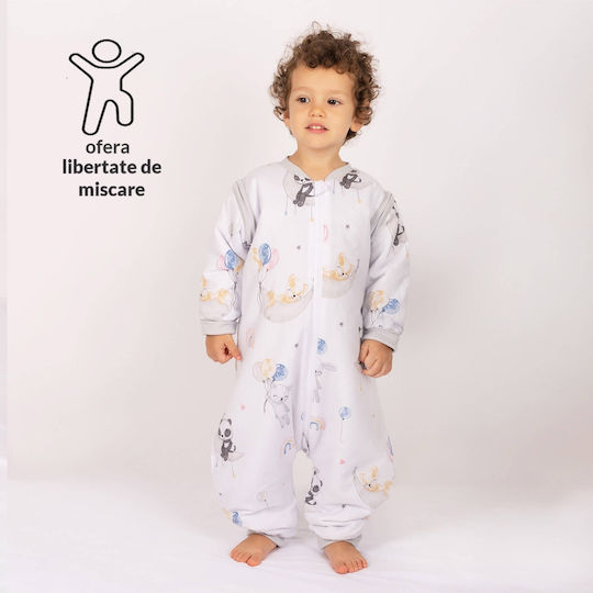 Kidizi Frühlingshaft Schlafsack 1 Tog Weiß