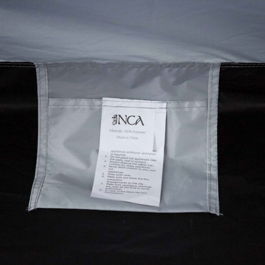 Inca Natura Camping Tent Pop Up Blue With Double Cloth 3 Seasons For 4 People 210x210x150cm