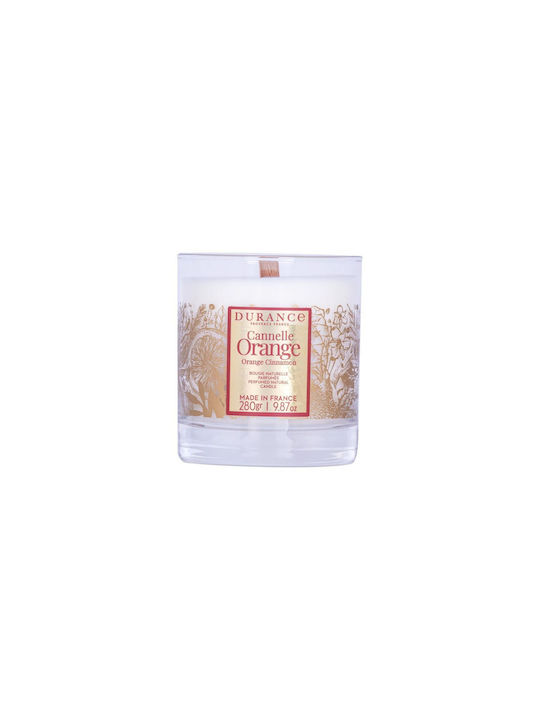 Durance Candle Orange Cinnamon Noel 2024 Aromatic Candle Wooden Wick 280g