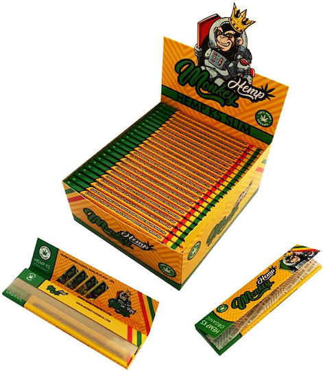 Monkey King Листчета за свиване на цигари Кинг Сайз Слим 1бр