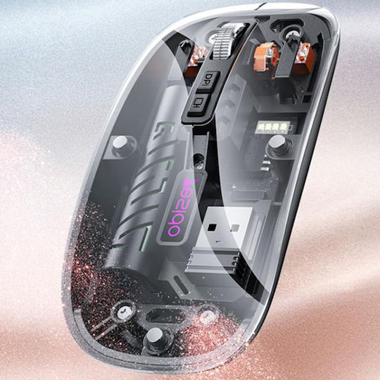 Yesido Mata Maus Kabelloses Bluetooth Mäuse Schwarz