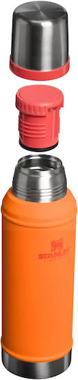 Stanley Legendary Classic Μπουκάλι Θερμός 940ml Goldenrod Coral