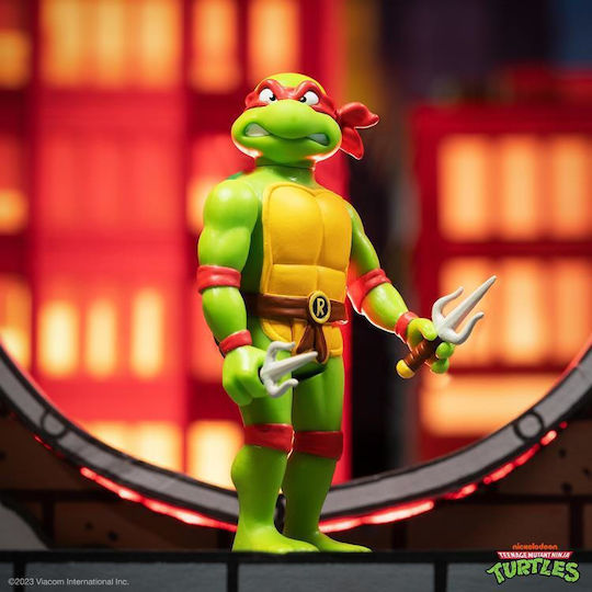 Super7 Teenage Mutant Ninja Turtles Raphael Figură De Acțiune 10 Cm