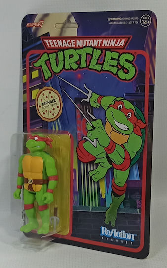 Super7 Teenage Mutant Ninja Turtles Raphael Figură De Acțiune 10 Cm