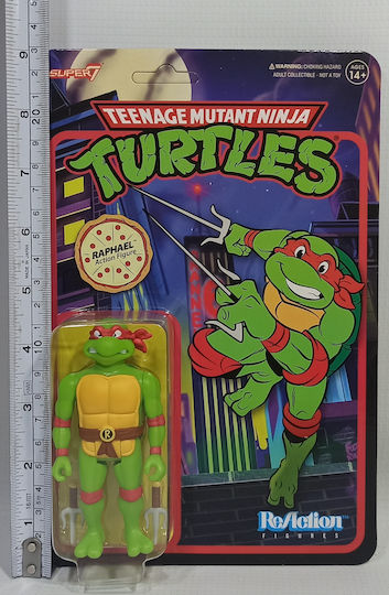 Super7 Teenage Mutant Ninja Turtles Raphael Figură De Acțiune 10 Cm
