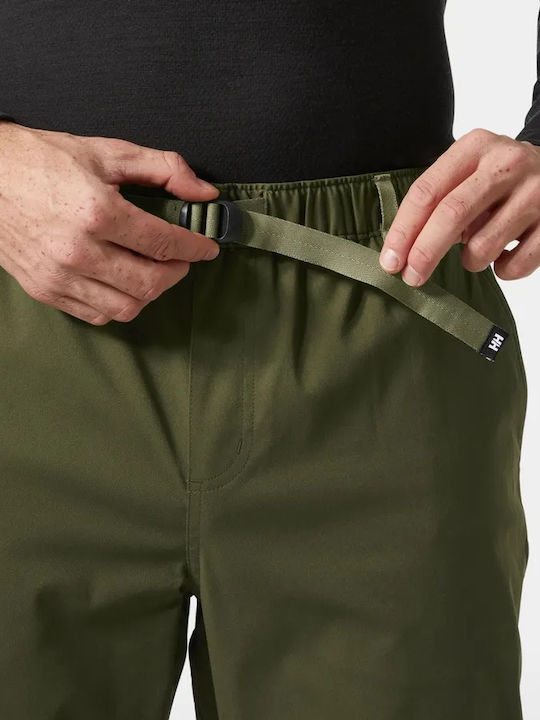 Helly Hansen Holmen Men's Hiking Long Trousers Green