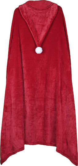 S-f Edgard Κουβέρτα Fleece Καναπέ 110x150εκ. Rouge