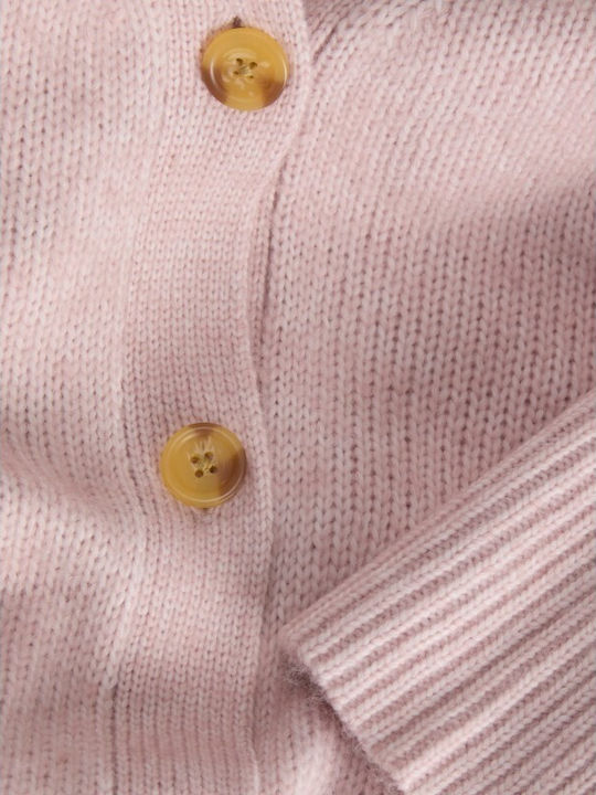 Women's Knitted Cardigan Pink