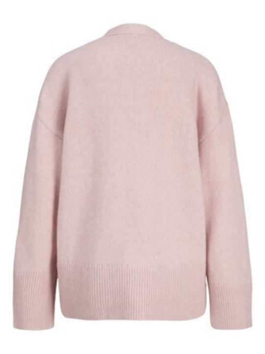 Women's Knitted Cardigan Pink