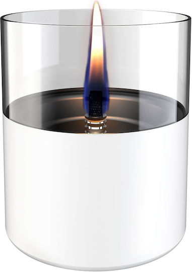 Gift Pack Set Tabletop Fire Pit Lilly 10 & Tenderfuel 1lt Tenderflame Burning Duration 9 10 Hours Tank Capacity 300ml Dimensions 10x11.5cm White Tf-600504