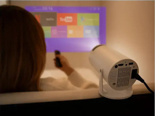 Tracer Vivid Pro Mini Projector DLP HD with Wi-Fi and Built-in Speakers