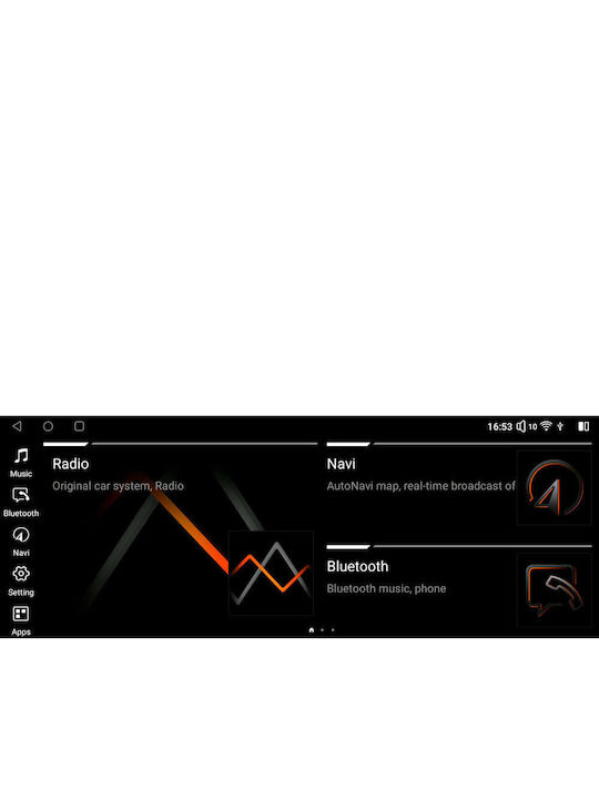 Digital IQ Car Audio System for BMW X5 (E70) / X6 (E71) 2009-2013 (Bluetooth/USB/AUX/WiFi/GPS/Apple-Carplay/Android-Auto) with Touch Screen 10.25"