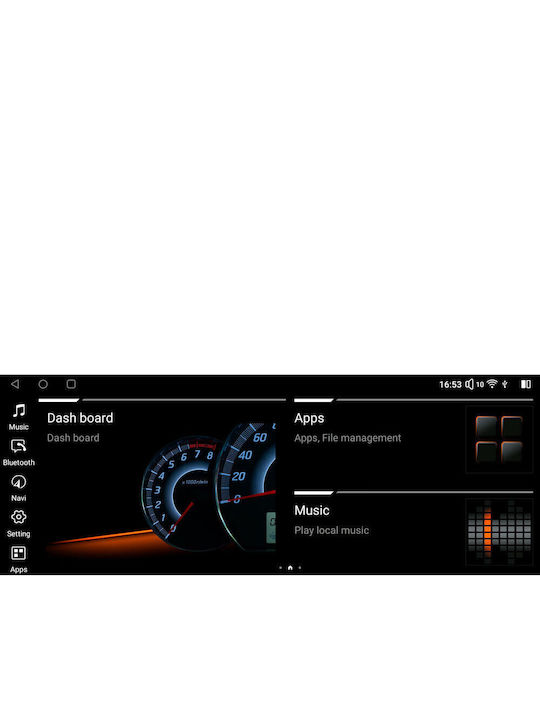 Digital IQ Car Audio System for BMW X5 (E70) / X6 (E71) 2009-2013 (Bluetooth/USB/AUX/WiFi/GPS/Apple-Carplay/Android-Auto) with Touch Screen 10.25"