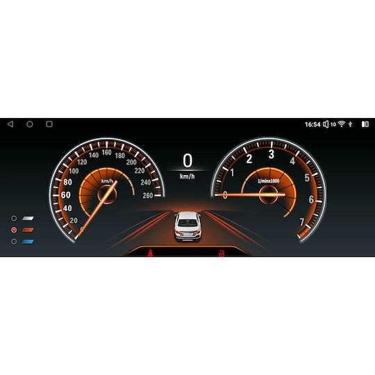 Digital IQ Car Audio System for BMW X5 (E70) / X6 (E71) 2009-2013 (Bluetooth/USB/AUX/WiFi/GPS/Apple-Carplay/Android-Auto) with Touch Screen 10.25"