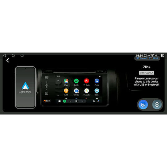 Digital IQ Car Audio System for BMW X5 (E70) / X6 (E71) 2009-2013 (Bluetooth/USB/AUX/WiFi/GPS/Apple-Carplay/Android-Auto) with Touch Screen 10.25"