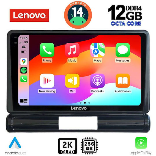 Lenovo Car Audio System for Citroen C3 / DS3 BMW X1 / X3 / X4 2016 (Bluetooth/USB/AUX/WiFi/GPS/Apple-Carplay/Android-Auto) with Touch Screen 9"