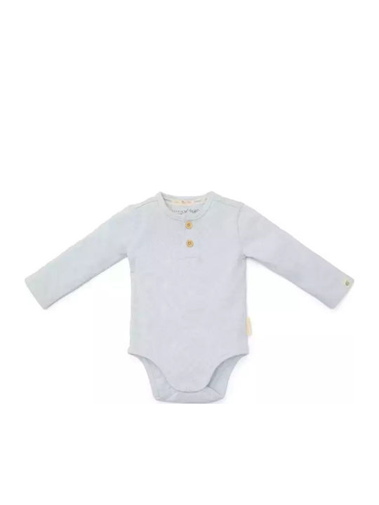 Little Dutch Baby Bodysuit Long-Sleeved Baby Blue