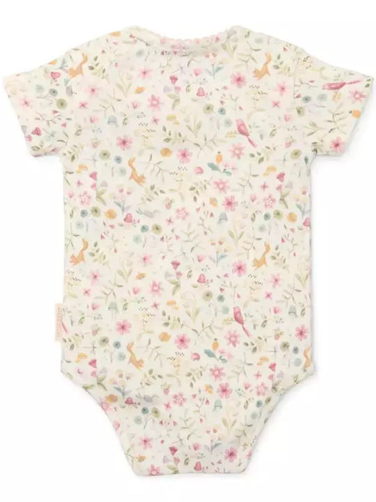Little Dutch Fairy Garden Baby Bodysuit Short-Sleeved Fairy Garden