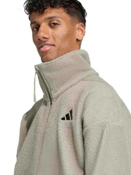 Men's Fleece Jacket Khaki