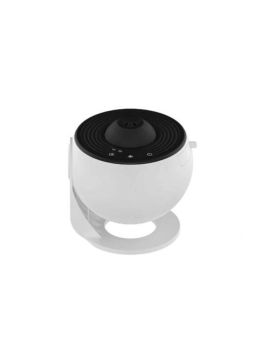 Beline Lumini LED Rotativ Lampă de proiecție pentru copii cu Proiecție de Stele Alb