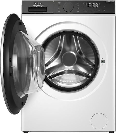Tesla Washing Machine 9kg 1400 Rounds Gray WF91480TGR