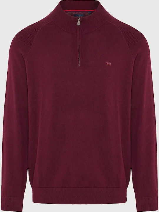 Long Sleeve Sweater Burgundy