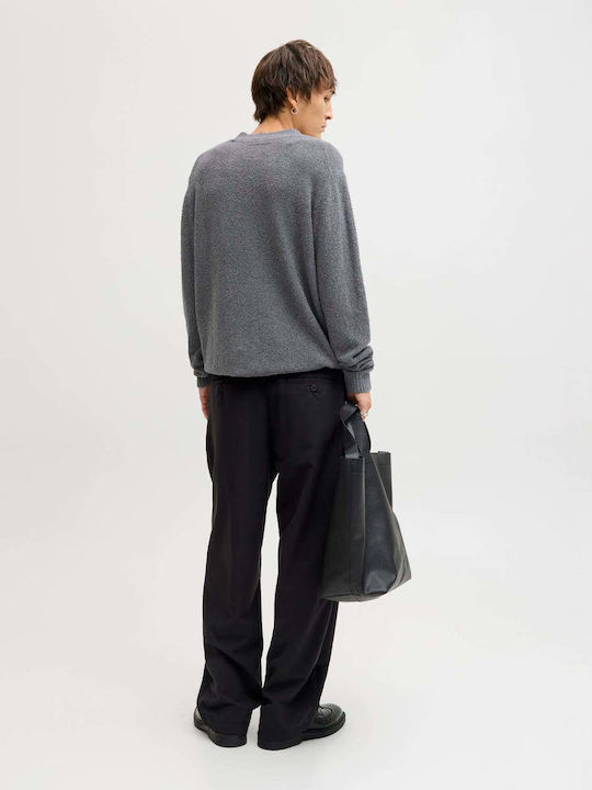 Long Sleeve Sweater Grey Melange