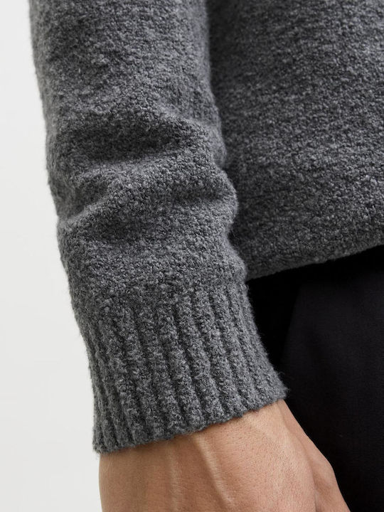 Long Sleeve Sweater Grey Melange
