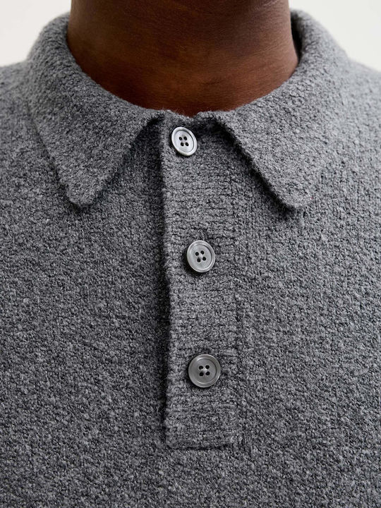 Long Sleeve Sweater Grey Melange