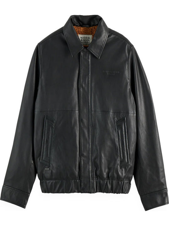 Leather Jacket Anthracite