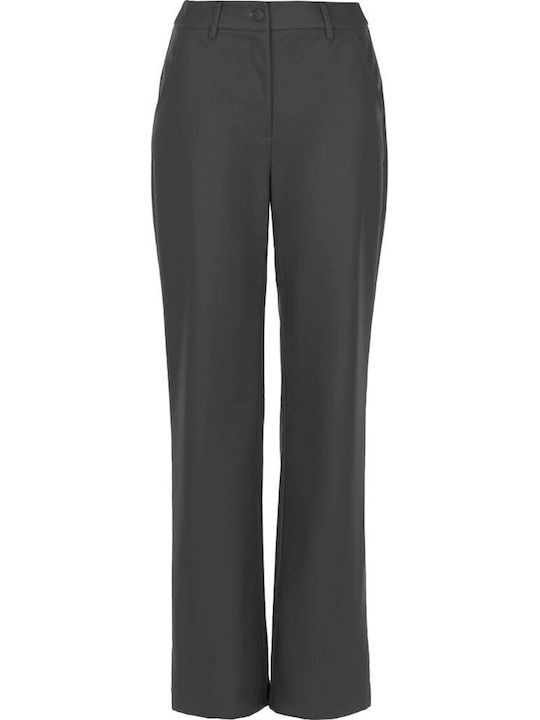 Carmine Women's Fabric Trousers Black