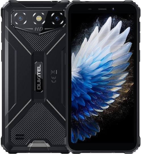 Oukitel G3 Dual-SIM (4GB/128GB) Widerstandsfähig Smartphone Schwarz
