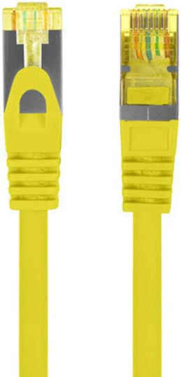 Lanberg S/FTP Cat.6a (Gigabit) Network Cable Ethernet 1m Yellow