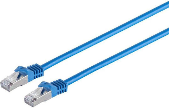 Microconnect S/FTP Cat.7 (10Gbps) Καλώδιο Δικτύου Ethernet 3m Μπλε