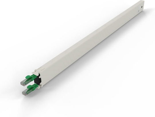 Patchbox U/UTP Cat.6a (Gigabit) Καλώδιο Δικτύου Ethernet 1.8m Πράσινο