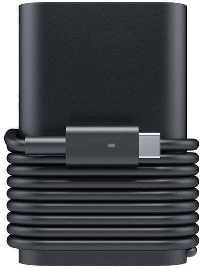 Dell USB-C Φορτιστής Laptop 65W για Dell με Αποσπώμενο Καλώδιο Τροφοδοσίας