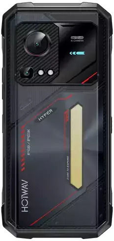 Hotwav Hyper 7S 5G Dual-SIM (4GB/256GB) Widerstandsfähig Smartphone Schwarz