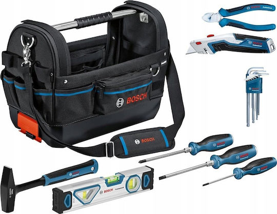 Bosch GWT 20 Handtasche mit 9 Werkzeugen
