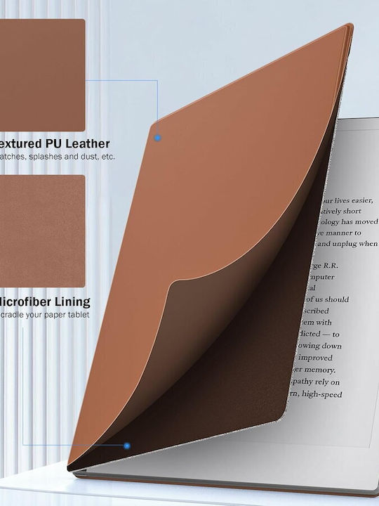 Moko Moko Buch Faltbare Hülle Remarkable 2 10,3" Magnetisch Braune