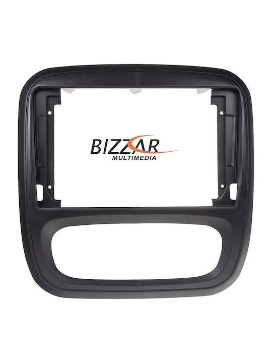 Bizzar Car Audio System for Opel Vivaro Fiat Talento Renault Trafic Nissan NV300 2014+ with A/C (Bluetooth/USB/WiFi/GPS/Apple-Carplay/Android-Auto) with Touch Screen 9"