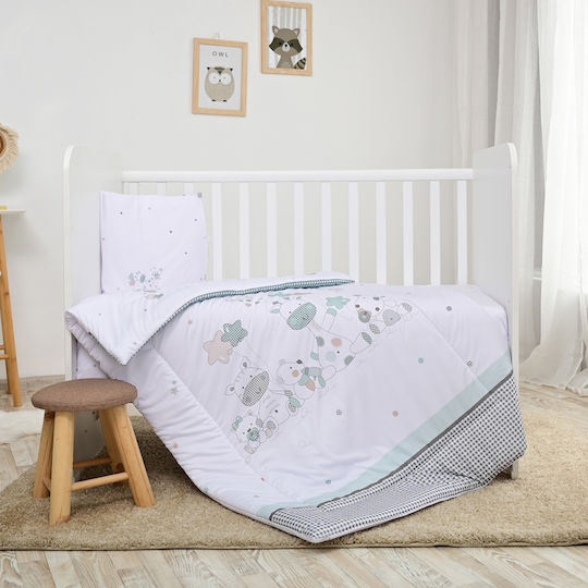 Lorelli Σετ Κούνιας Cosy Green 5τμχ