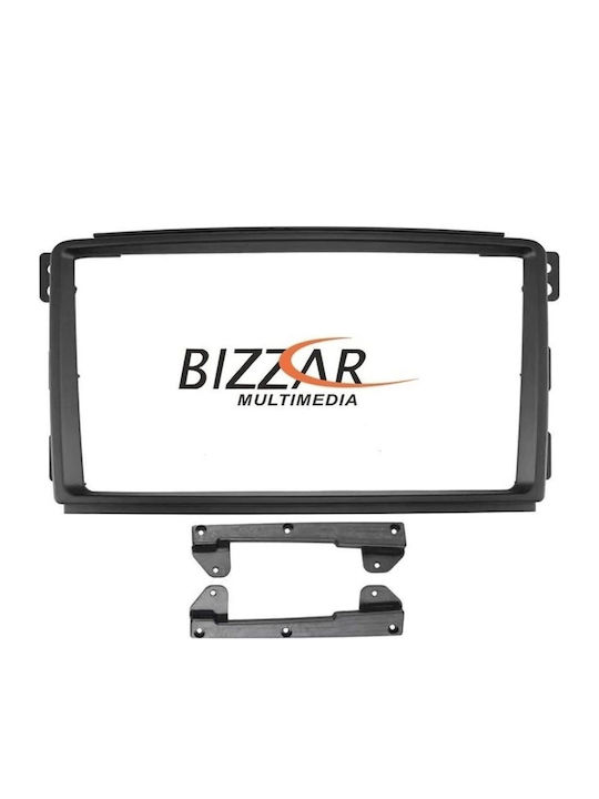 Bizzar Sistem Audio Auto pentru Smart PentruDoi 2007-2010 (Bluetooth/USB/WiFi/GPS/Apple-Carplay/Android-Auto) cu Ecran Tactil 9"