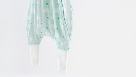abo Winter Sleeping Bag with Feet 2.5 Tog Clouds