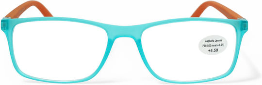 Optosquad Reading Glasses +1.50 in Turquoise color OPT8970-2