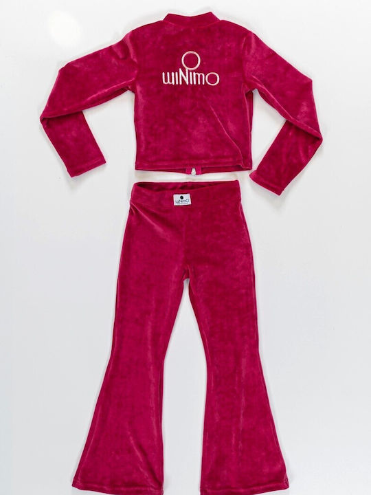 Kinder-Set mit Hose Winter 2Stück Blush Cherry