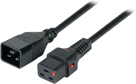Digitus Power Cord C20 C19 2m Black Iec-pc1285