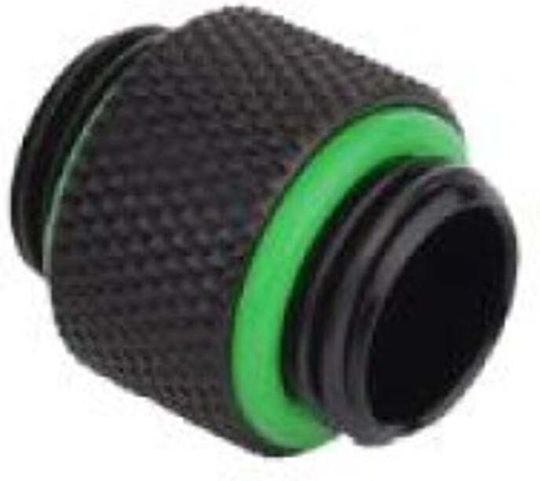 Bitspower Straight Adapter G1/4 Inch Male to G1/4 Inch Male Long Matte Black